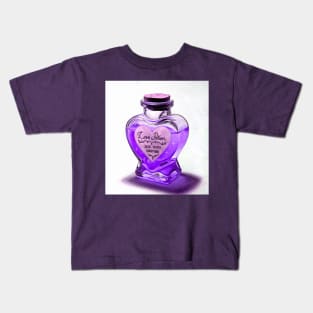 Alchemy Love elixir potion bottle Kids T-Shirt